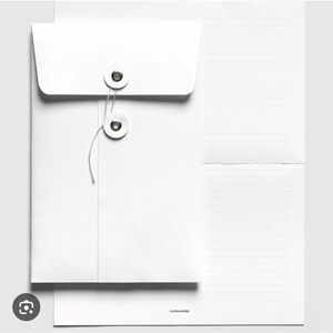 🏷️ NWT Cloth & Paper Letter to Future Self | White